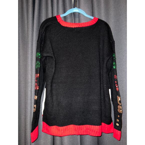 Ugly Christmas Sweater Xmas Size Large - Picture 3 of 3